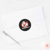 OBAMANATIE / ANTI-OBAMA T-SHIRT RONDE STICKER (Envelop)