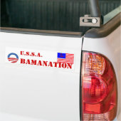 Obamanatie Bumpersticker (Op Truck)