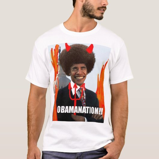 Obamanatie T-shirt (Voorkant)