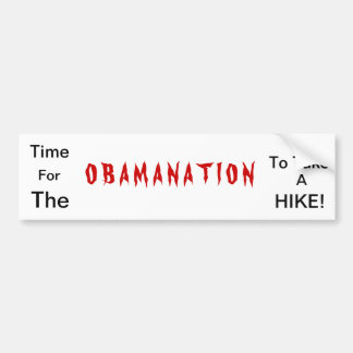 Obamanation Bumpersticker