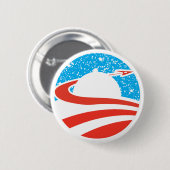 Obamanaut Button (Voorkant /achterkant)