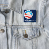 Obamanaut Square Button (In situ)