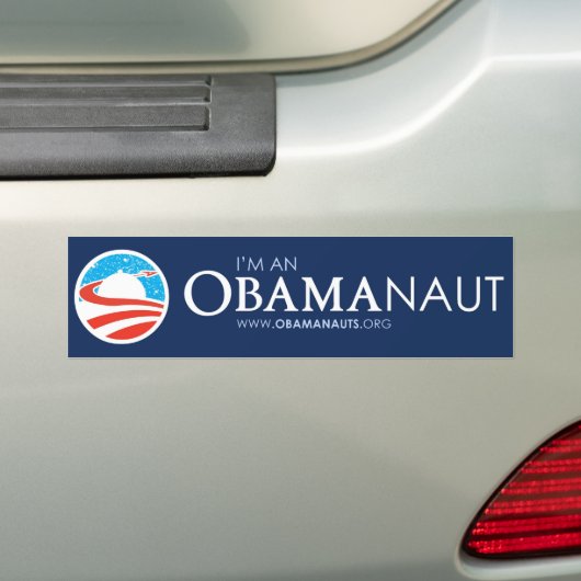 Obamanauts - Bumpersticker (Op auto)