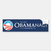 Obamanauts - Bumpersticker (Voorkant)