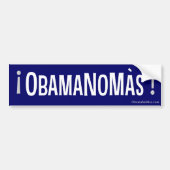 OBAMANOMAS! BUMPERSTICKER (Voorkant)