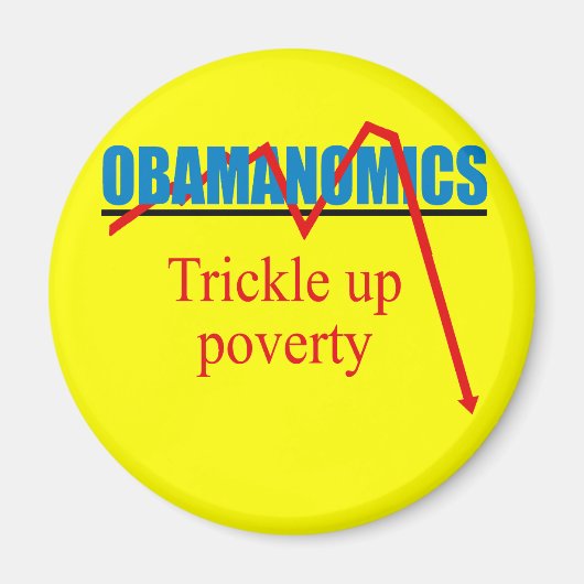 Obamanomica - Armoede verstikken Magneet (Voorkant)