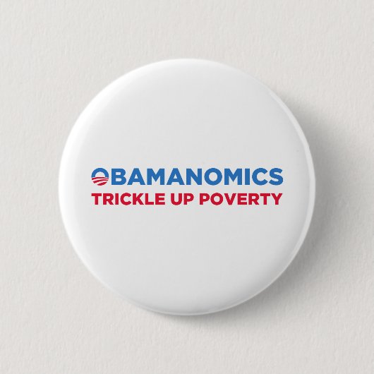 Obamanomica Ronde Button 5,7 Cm (Voorkant)