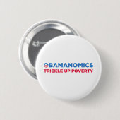 Obamanomica Ronde Button 5,7 Cm (Voorkant /achterkant)