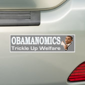 Obamanomics Bumpersticker (Op auto)
