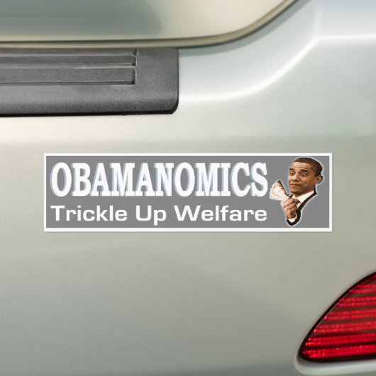Obamanomics Bumpersticker (Op auto)