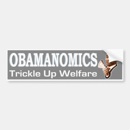 Obamanomics Bumpersticker (Voorkant)