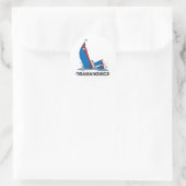 OBAMANOMICS ZINKEN RONDE STICKER (Tas)