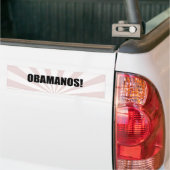 OBAMANOS (2) BUMPERSTICKER (Op Truck)