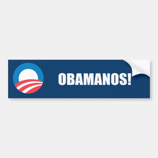 OBAMANOS (2) BUMPERSTICKER (Voorkant)