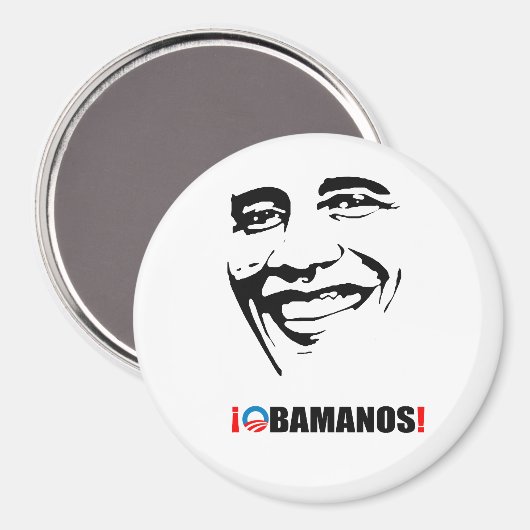 OBAMANOS MAGNEET (Voorkant / Achterkant)