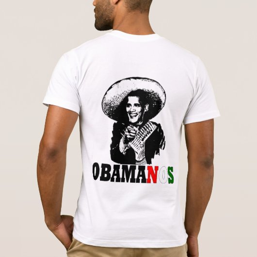 Obamanos T-shirt (Achterkant)