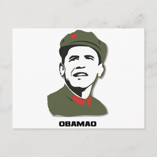 Obamao2 Briefkaart (Voorkant)