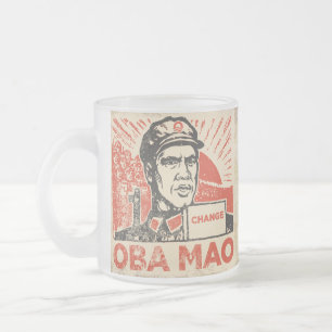 ObaMao-Mok Matglas Koffiemok