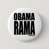 OBAMARAMA RONDE BUTTON 5,7 CM (Voorkant)