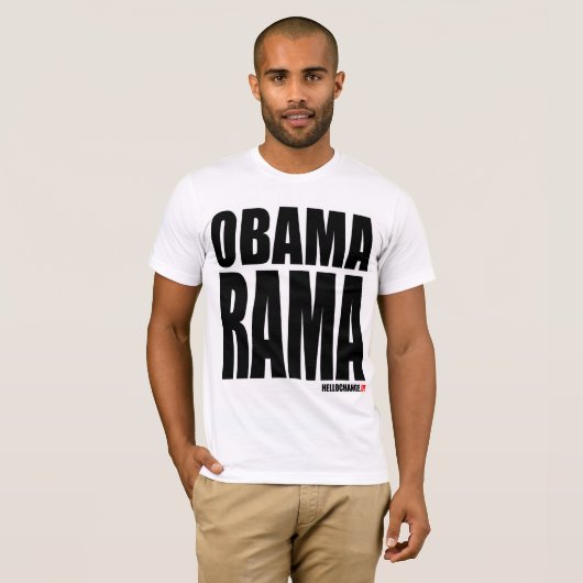 OBAMARAMA T-shirt (Voorkant volledig)
