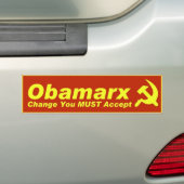 Obamarx Bumpersticker (Op auto)