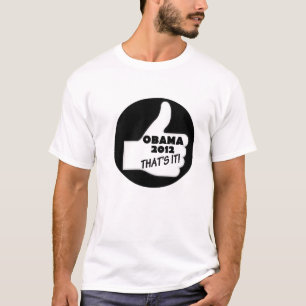 Obama's campagne van 2012 t-shirt