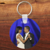 Obamas danst eindelijk sleutelhanger (Voorkant)