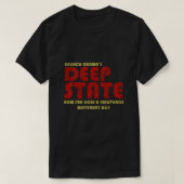 Obamas Deep State T-shirt (Design voorkant)
