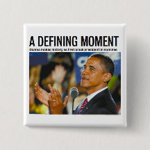 Obama's Defining Moment Button