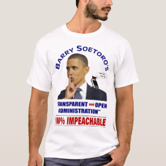 Obama's geheime plannen t-shirt