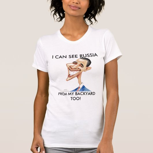Obama's gevoel van humor t-shirt (Voorkant)