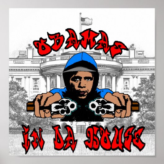 Obamas in Da House Poster (Voorkant)