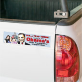 Obama's Inauguration bumper sticker uit 2013 (Op Truck)
