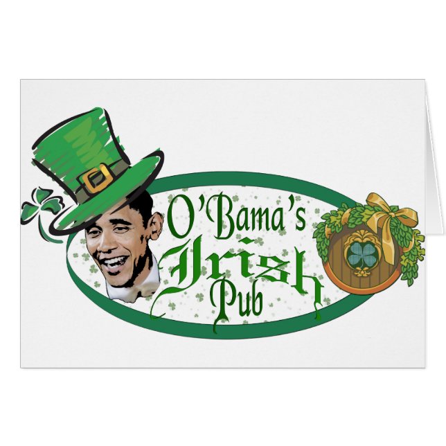 Obama's Irish Pub (Voorkant Horizontaal)