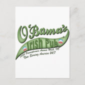 O'bama's Irish Pub Briefkaart (Voorkant)