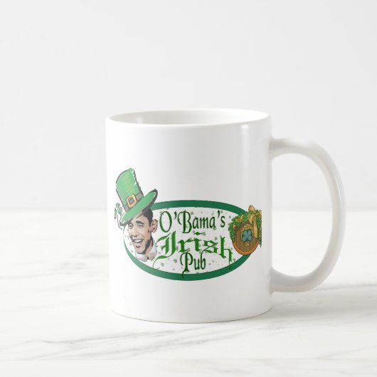 Obama's Irish Pub Koffiemok (Rechts)