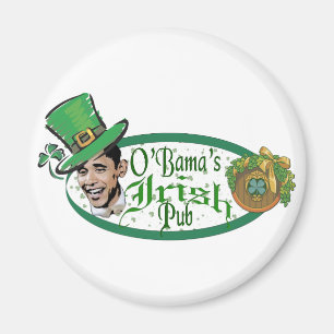 Obama's Irish Pub Magneet