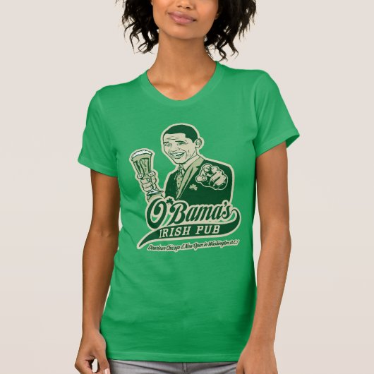 Obama's Irish Pub T-Shirt (Voorkant)