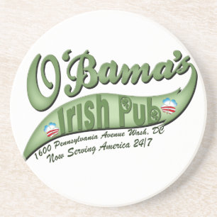 O'bama's Irish Pub Zandsteen Onderzetter