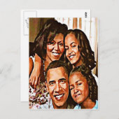 Obama's Love_ Briefkaart (Voorkant / Achterkant)