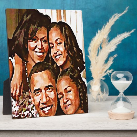 Obama's Love_ Fotoplaat (Zijkant)