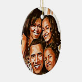 Obama's Love_ Keramisch Ornament (Rechts)
