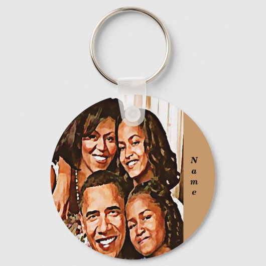 Obama's Love_ Sleutelhanger (Voorkant)