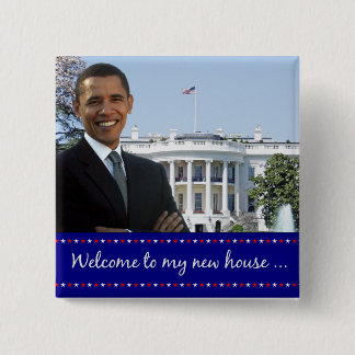 Obama's New House - Square Button