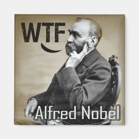 Obama's Nobelprijs voor de Vrede Magneet (Voorkant)