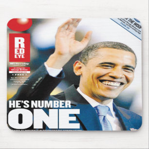 Obama's nummer één mousepad muismat