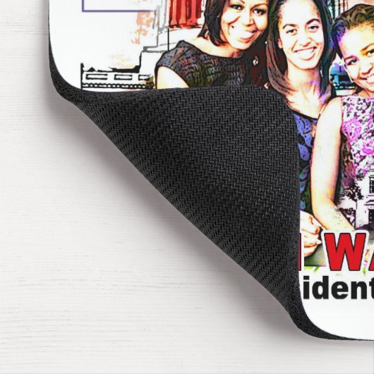 Obama's presidentiële inauguratie-muispad van 2013 muismat (Hoek)