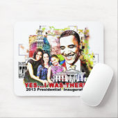 Obama's presidentiële inauguratie-muispad van 2013 muismat (Met muis)