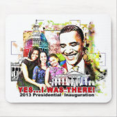 Obama's presidentiële inauguratie-muispad van 2013 muismat (Voorkant)