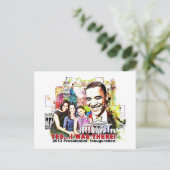 Obama's Presidentiële Inauguratie-postkaart 2013 Briefkaart (Staand voorkant)